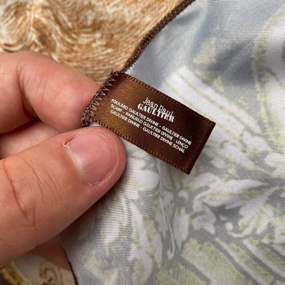 Vintage Jean Paul Gaultier Foulard Divine Renaissance Scarf - Picture 9 of 11